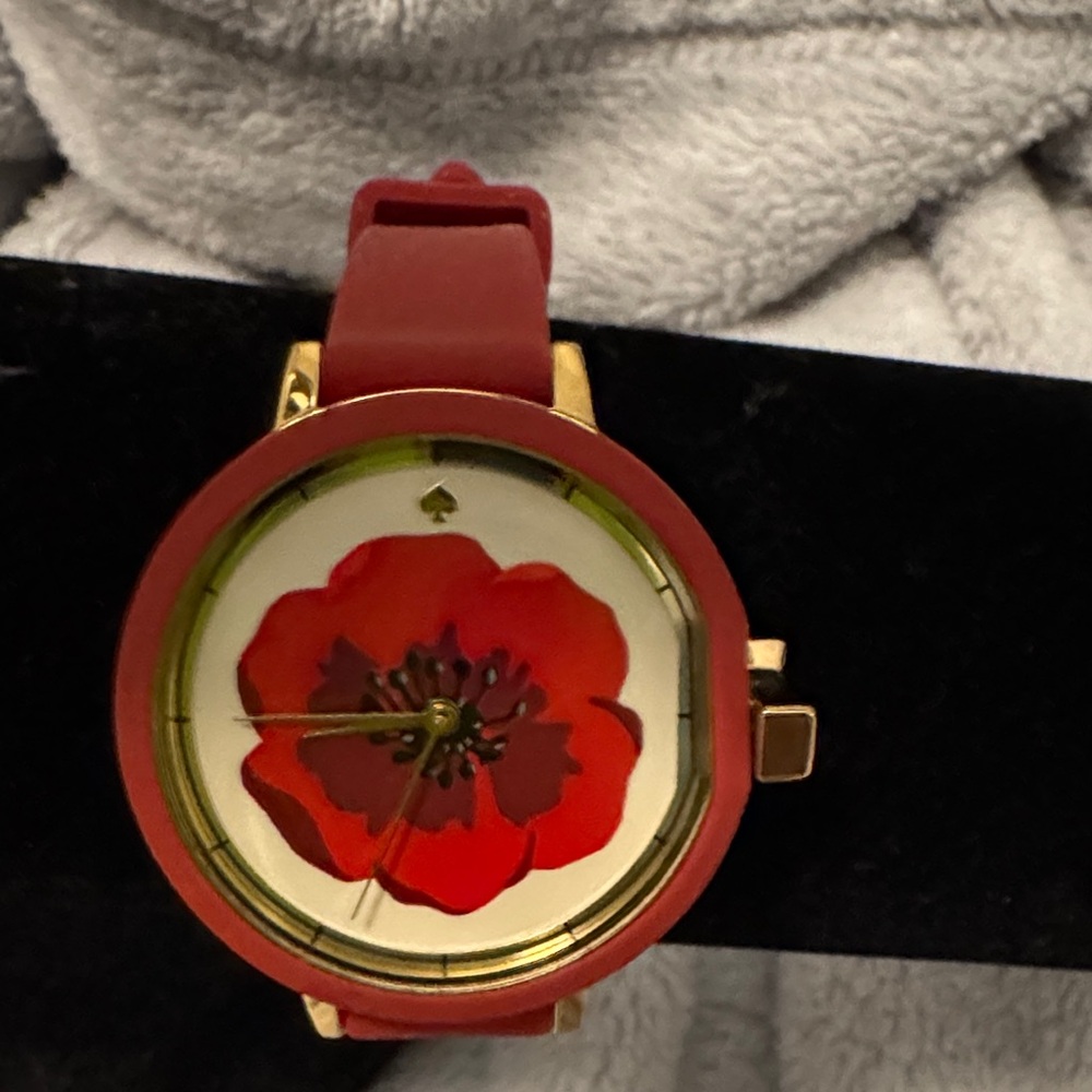Kate Spade Red Floral Women's Watch